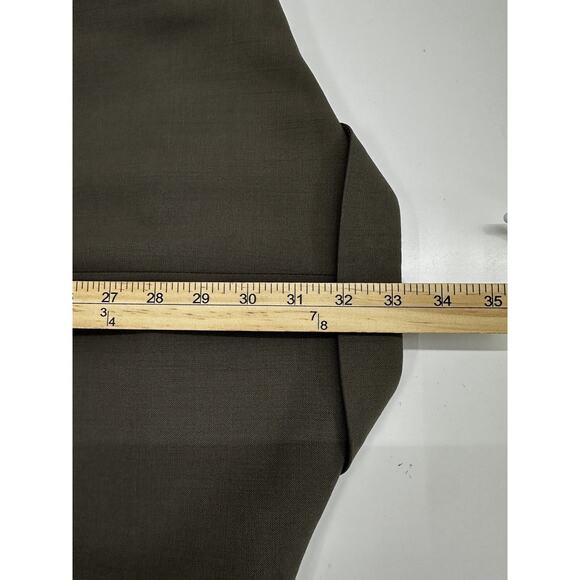 Evan Picone for The Bon-Ton Mens Blazer Size Unknown Brown Pure Wool Altered - Picture 11 of 12